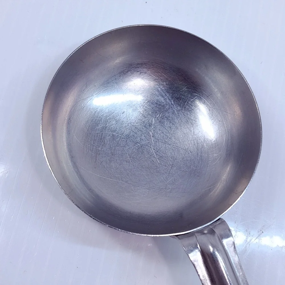 Grip N Serv Spoodle Solid stainless steel spoon ladle Black Handle Serve USA